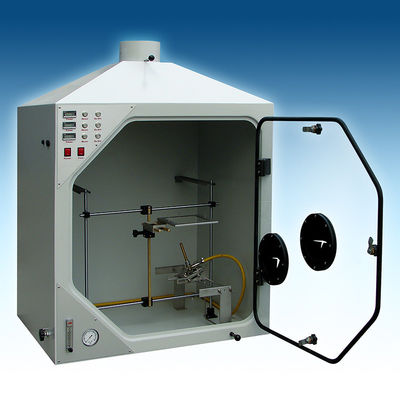 Vertical Fire Testing Equipment , Horizontal Burning Flame Testing Equipment