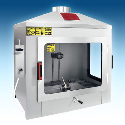SIT DIN Standard Flammability Test Apparatus Combustible Materials Edge Ignition